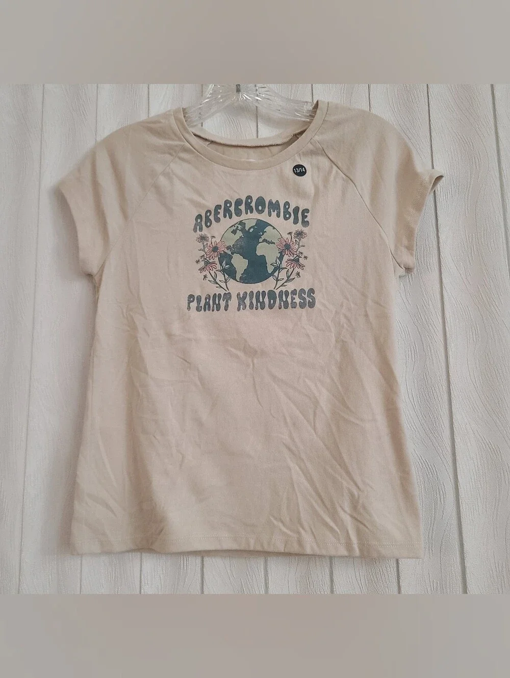 Abercrombie Kids Girls Lot Of 2 Tropical Tank Top Sz 11/12 & Graphic T Sz 13/14